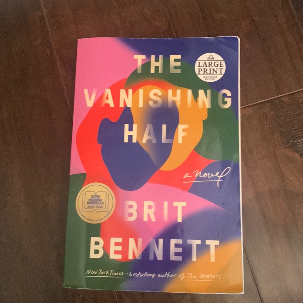 Paperback large print book
